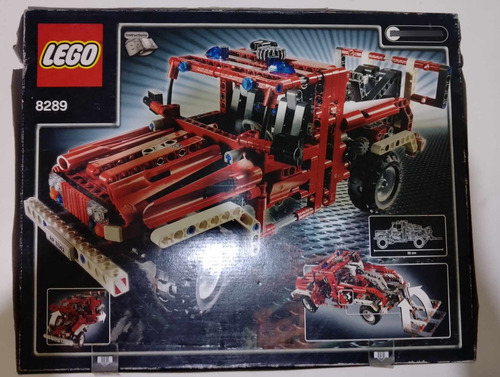 Lego Technic 8289 Camion Bomberos 1036 Piezas Set