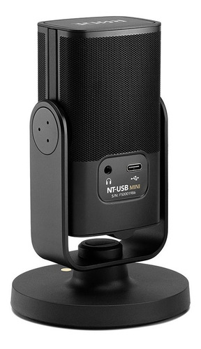 Microfono Condensador Usb Rode Nt-usb Mini Color Negro mate