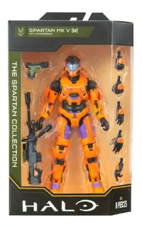 Spartan Collection Boneco Halo Spartan Mkv B Acessorios 2381