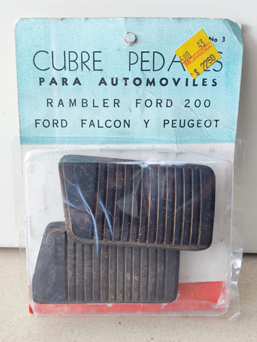 Gomas Cubre Pedales Rambler Ford 200 Ford Falcón Peugeot