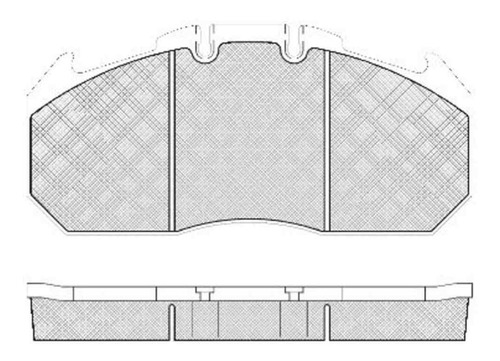 Pastilla De Freno Renault Premium 4x2 - 6x2 00/ Delantera/tr