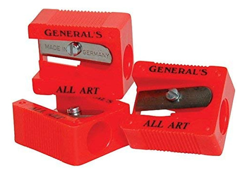 Generals Little Red All-art - Sacapuntas De 1 Agujero, Color