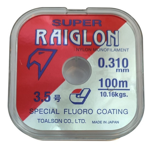 Tippet Super Raiglon 100m 0.310mm Fly Fishing