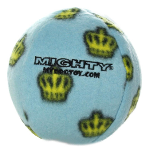 Mighty- No Stuff Ball-medium- Núcleo De Plástico Azul Chirri