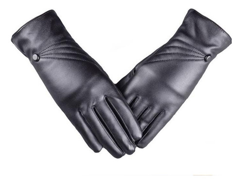 Guantes De Lujo For Mujer Y Niña, Piel, Invierno, Ultra Cál