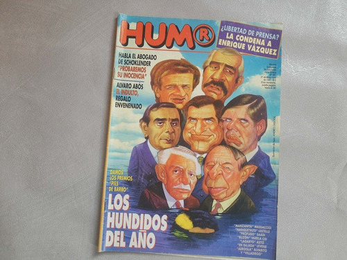 Revista Humor - Nro 467 - Los Hundidos Del Año