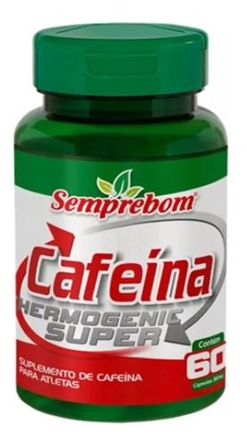 Cafeina (super Thermogenic) 310mg 60caps - Semprebom C/nfe
