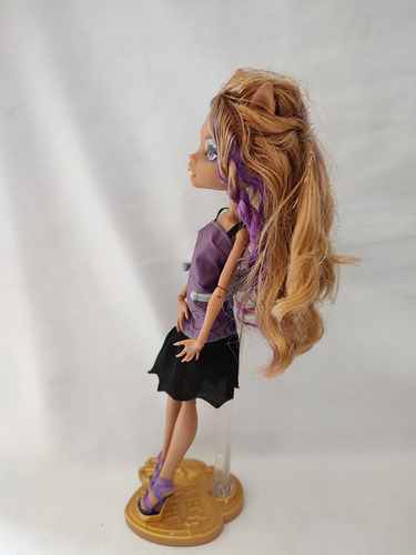 Clawdeen Wolf Muñeca Monster High 13 Deseos (Usado)