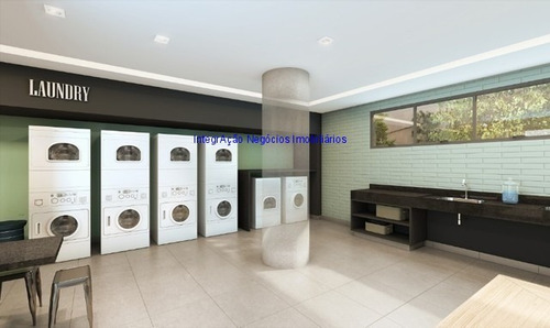 Imagem 8 de 10 de Apartamento Studio 23m², 01 Dormitório E 01 Banheiro. Condomínio Com Segurança 24hrs, Piscina, Salão De Festa, Academia, Brinquedoteca - 21082700 - 70019138