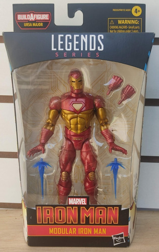 Figura Ironman Modular De La Wave Marvel Legends Ursa Major