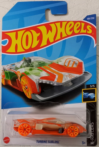 Turbine Sublime X-raycers 3/5 Hot Wheels Mattel