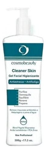 Gel Facial Higienizante Cleaner Skin 500g Cosmobeauty