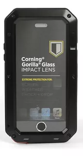 Case Con Pernos Y Gorilla Glass Para iPhone 6 Plus / 6s Plus