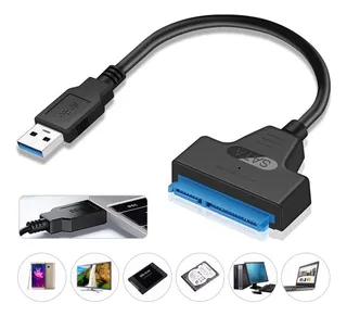Cable Adaptador De Disco Duro Externo De Usb 3.0 A Sata