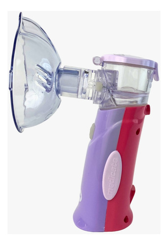 Inalador Air Mesh Colors Baby Com Bateria Lilás - Medicate 110V/220V