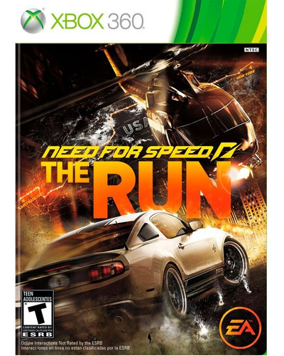 Need For Speed The Run Xbox 360 Mídia Física Lacrado