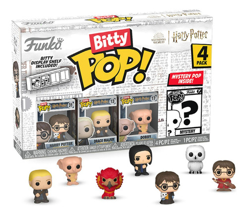 Figura De Acción  Harry In Robe Pop De Funko Bitty Pop