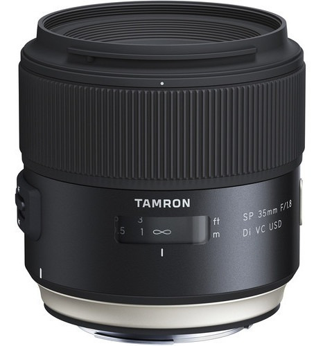 Lente Tamron Sp 35mm F/1.8 Di Vc Usd Para Nikon Con Parasol
