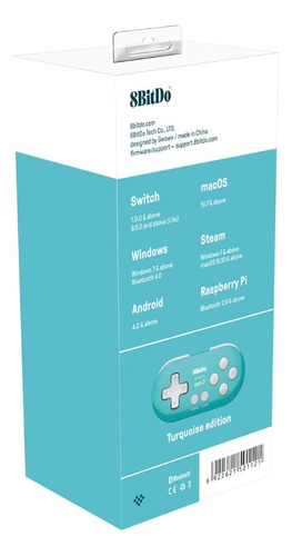 Control Inalámbrico 8bitdo Zero 2 Bluetooth Para Switch