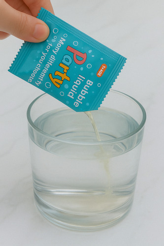 X10paq Recarga Líquida Para Burbujeros 10ml 10u Sobre Liquido