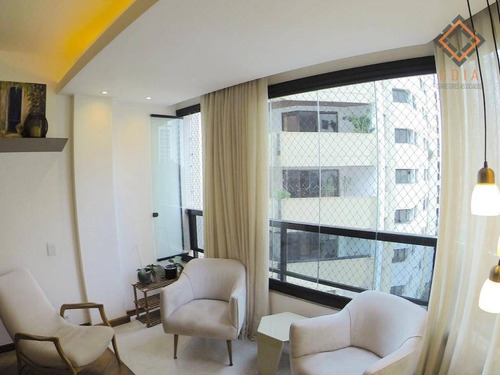 Imagem 4 de 23 de Apartamento Com 3 Dormitórios À Venda, 116 M² Por R$ 1.328.750,00 - Moema - São Paulo/sp - Ap54726