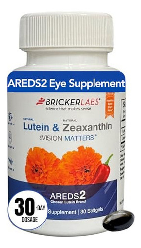 Bricker Labs Luteína Natural Y Zeaxantina, Vitaminas Para L