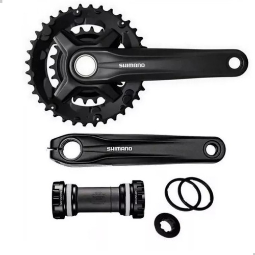 Pedivela Engrenagem Shimano Alivio M2102 22/36d C/braço Bike