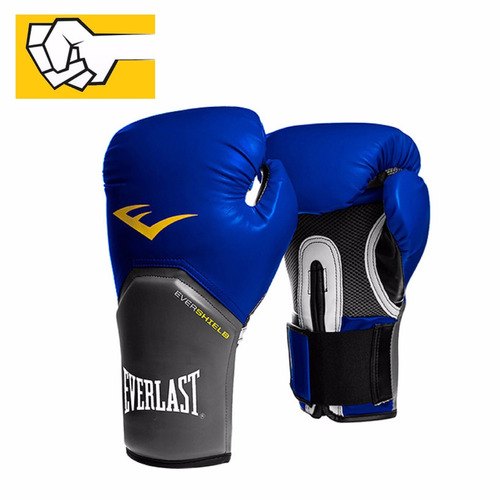 Luva De Boxe Pro Style Everlast - 12oz Azul - Original