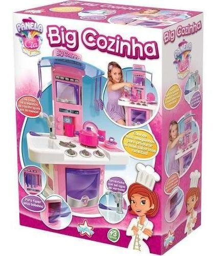 Cozinha Infantil Big Star 630-nbc - Microondas E Acessórios