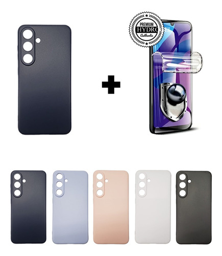 Case + Hydrogel - Para Samsung S24 / Plus / Ultra