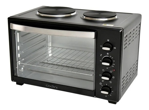 Horno Electrico Codini Doble Anafes 45 Litros Grill Luz