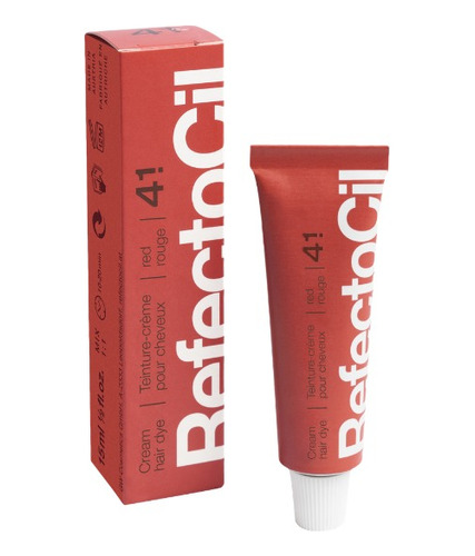 Refectocil 1 Tinte Pestañas Cejas Y Barba Rojo 15 Ml