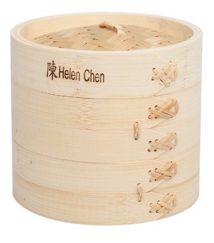Helen Chen Cocina Asiática De Vapor De Bambú, De 6 Pulgadas