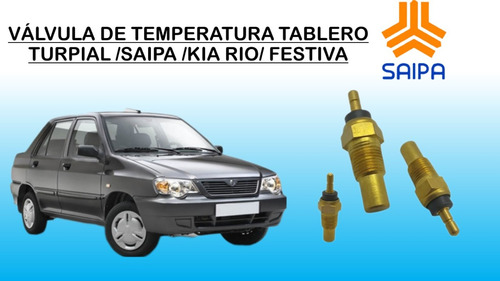 Válvula De Temperatura Tablero Turpial/ Saipa/ Kia Rio/ Fest