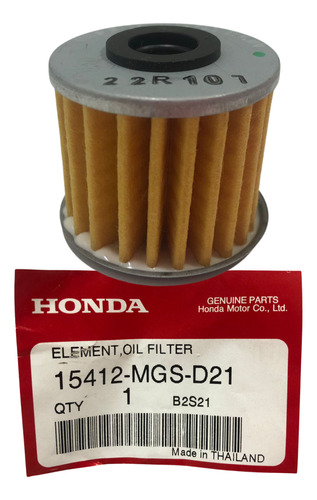 Filtro Óleo Adv 750 2017/2018/2019 Original Honda