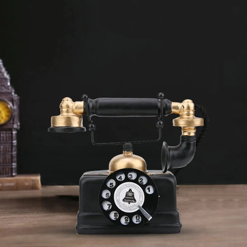 Ornamento Retrô Com Botões Para Decoração De Telefone Com Ca