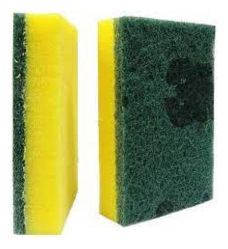Fibra Verde C/ Esponja 3m Scotch Brite P-94 3 Caja C/12 Pzas