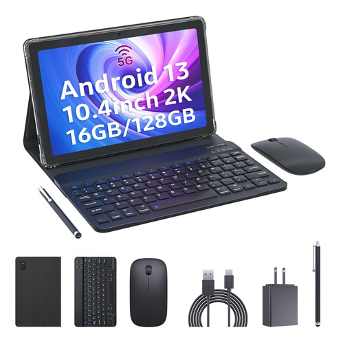 Tabletas Android 13 De 10.4 Pulgadas, 16 Gb De Ram+128 Gb De