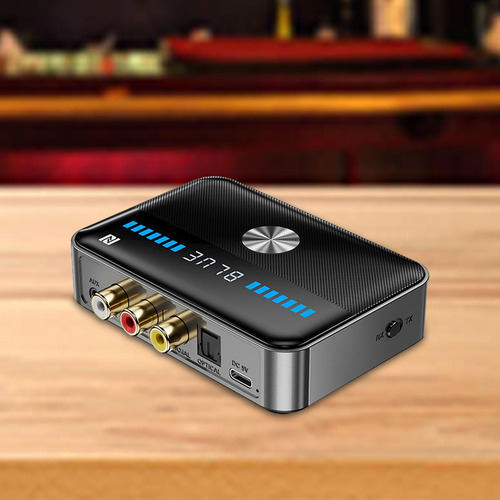 X Transmisor Receptor V5.3 3.5mm Aux Rca Para Tablet Pc De