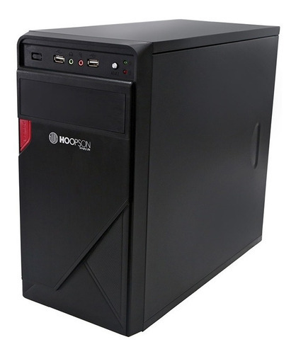 Gabinete Atx Hoopson 01 Baia Sem Fonte Cpu-009 Preto