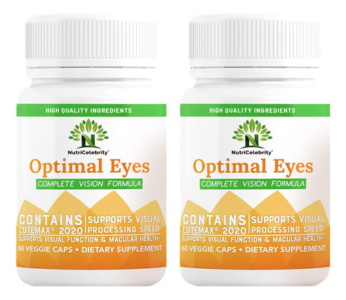 Nutricelebrity Optimal Eyes Vision Formula  Suplemento Diar