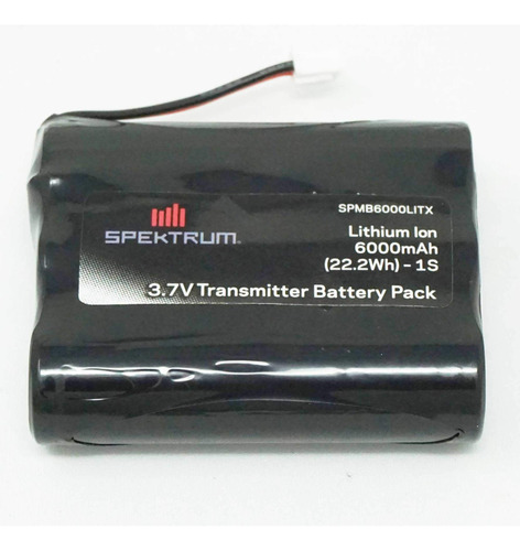 Spektrum 3.7v 6000mah 1s Transmisor Bateria: Ix12/nx6/nx8 Tx