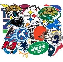 Comprar Calcomonias Sticker Vinilo Pegantinas Nfl Equipos 30 Piezas