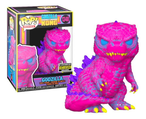 Funko Pop Godzilla #1348 Blacklight E.e Exclusive