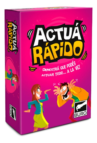 Actuá Rápido - Buró - Juego De Mesa Abracadabra