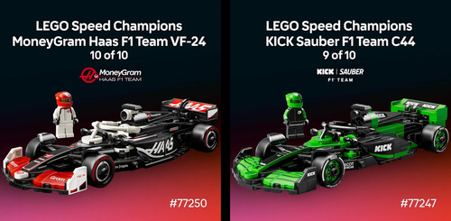 Lego Speed Champions Fórmula 1 Colección Completa 10 Sets