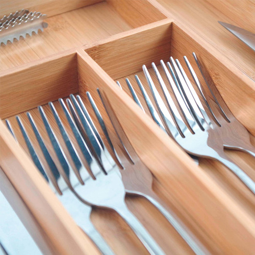 Cubiertera 38x28 Mesa Cocina Organizador Bambu 85013