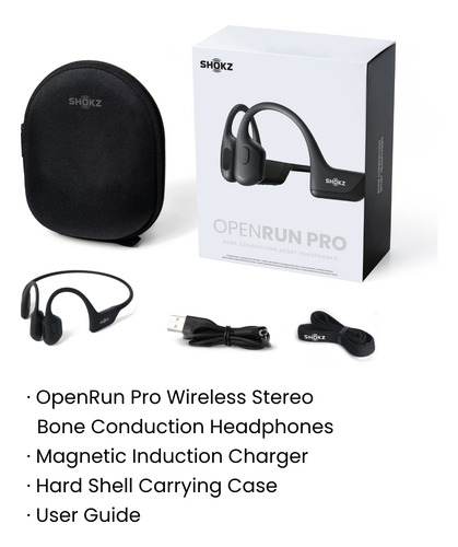 Fones De Ouvido Bluetooth Bone Conduction Sport Shokz Openru