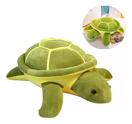 Cojín De Peluche Con Forma De Tortuga De 35 Cm, Divertido Y