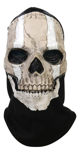 Máscara Realista 2call Of Duty Mw2 Skull Ghost Headgear Cos